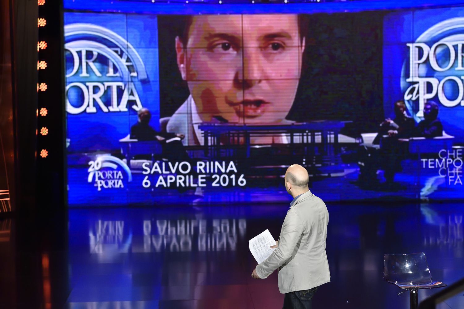 Salvo Riina partecip&ograve; ad una puntata di &quot;Porta a Porta&quot; nel 2016