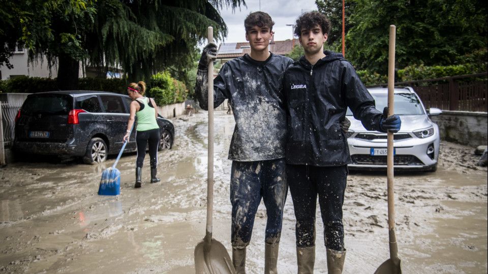 Simone Longo 19 anni di Cesena e Luca Battistini 18 anni di Cesenatico&nbsp;