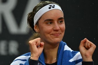 La tennista ucraina Kalinina