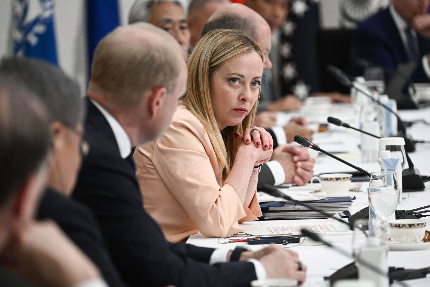 La premier Giorgia Meloni