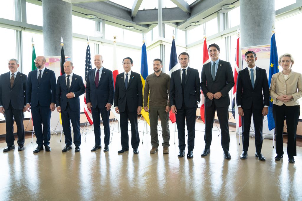 Zelensky al G7