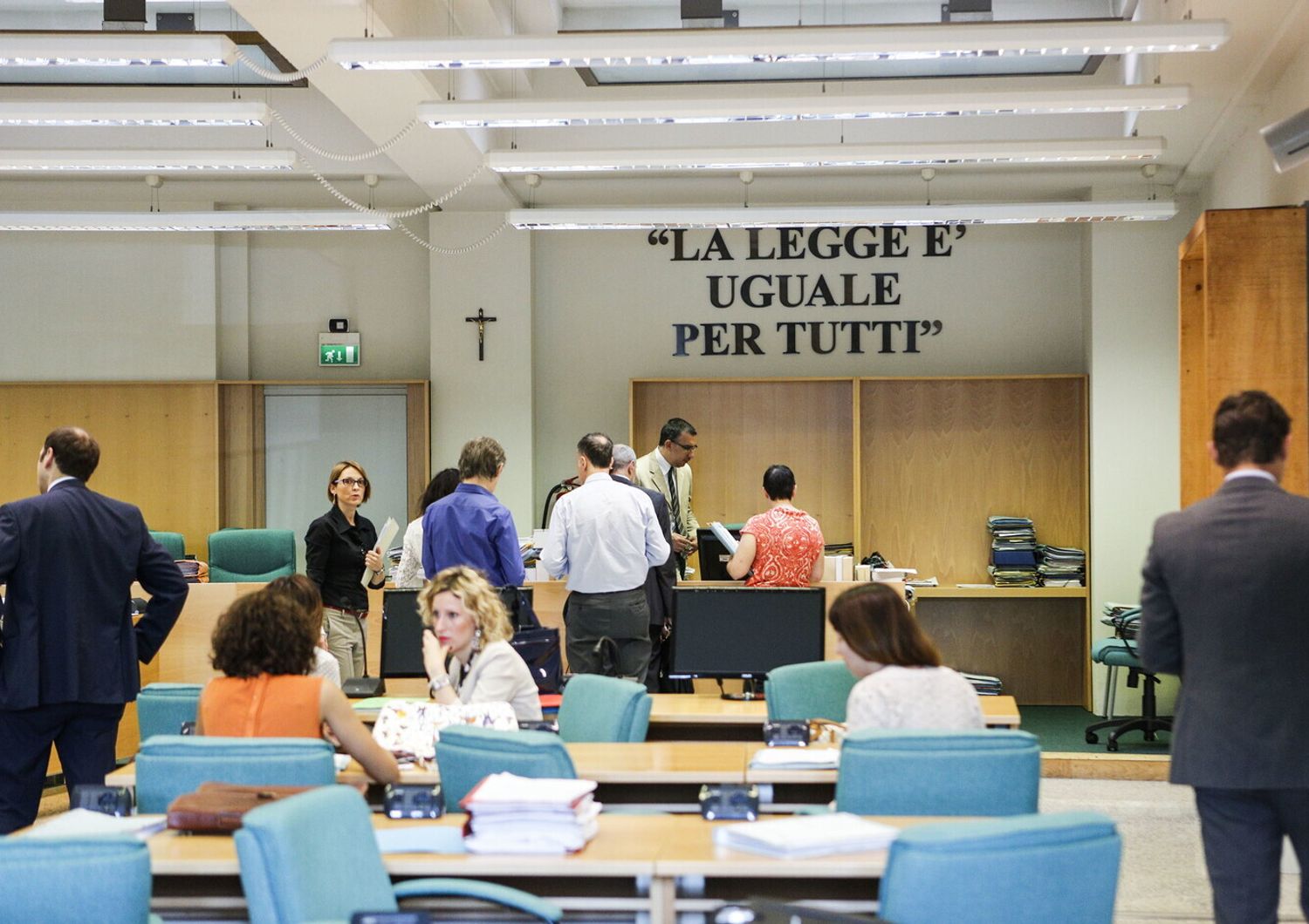 &nbsp;Aula tribunale