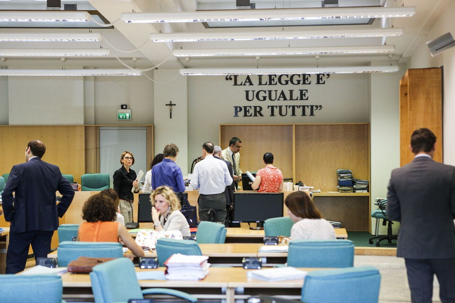 &nbsp;Aula tribunale