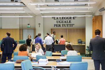 &nbsp;Aula tribunale