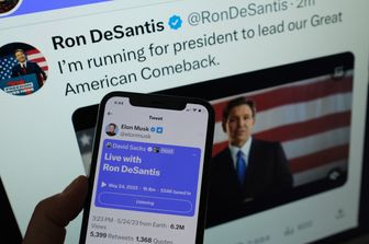 Ron Desantis annuncia la candidatura su Twitter