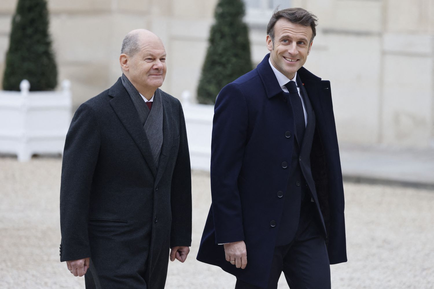 Scholz e Macron