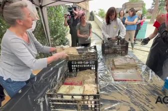 emilia romagna maltempo surgelare libri antichi