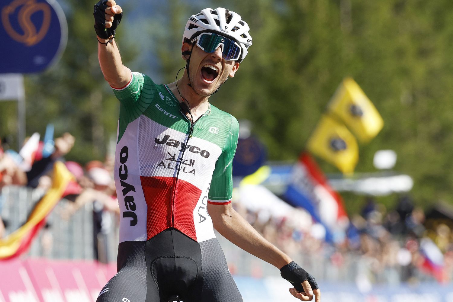 Il ciclista Filippo Zana&nbsp;