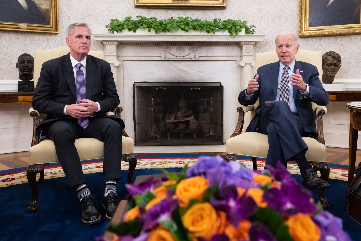 Joe Biden, Kevin McCarthy