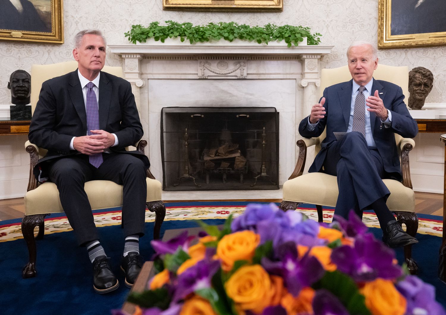 Joe Biden, Kevin McCarthy