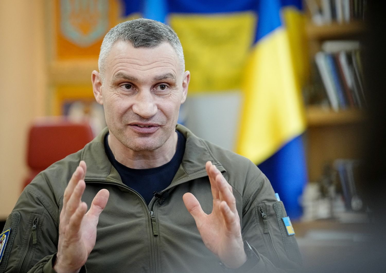 Il sindaco di Kiev,&nbsp;Vitali Klitschko