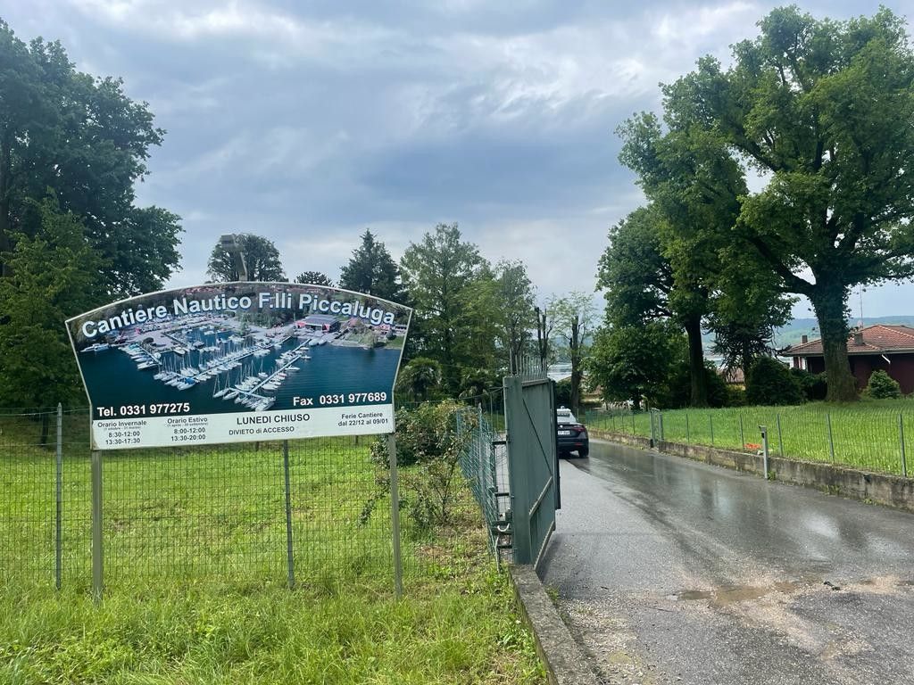 Il cantiere da cui &egrave; partita la barca affondata nel Lago Maggiore&nbsp;