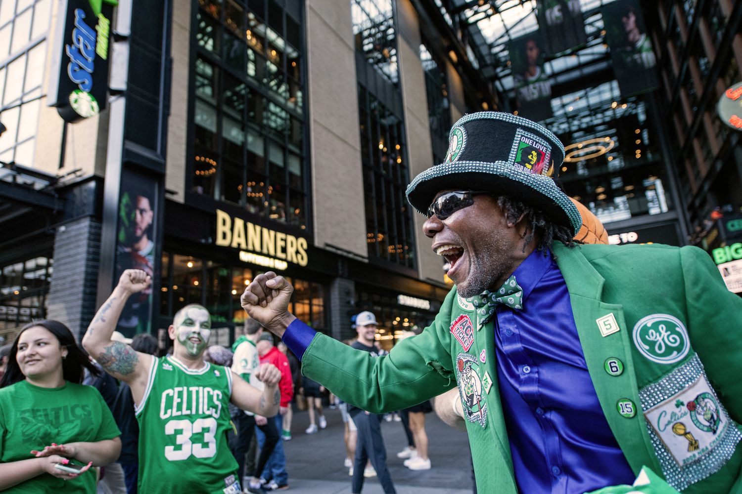 Fan dei Boston Celtics