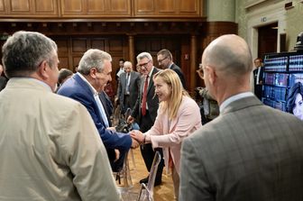 Meloni incontra i sindacati a Palazzo Chigi