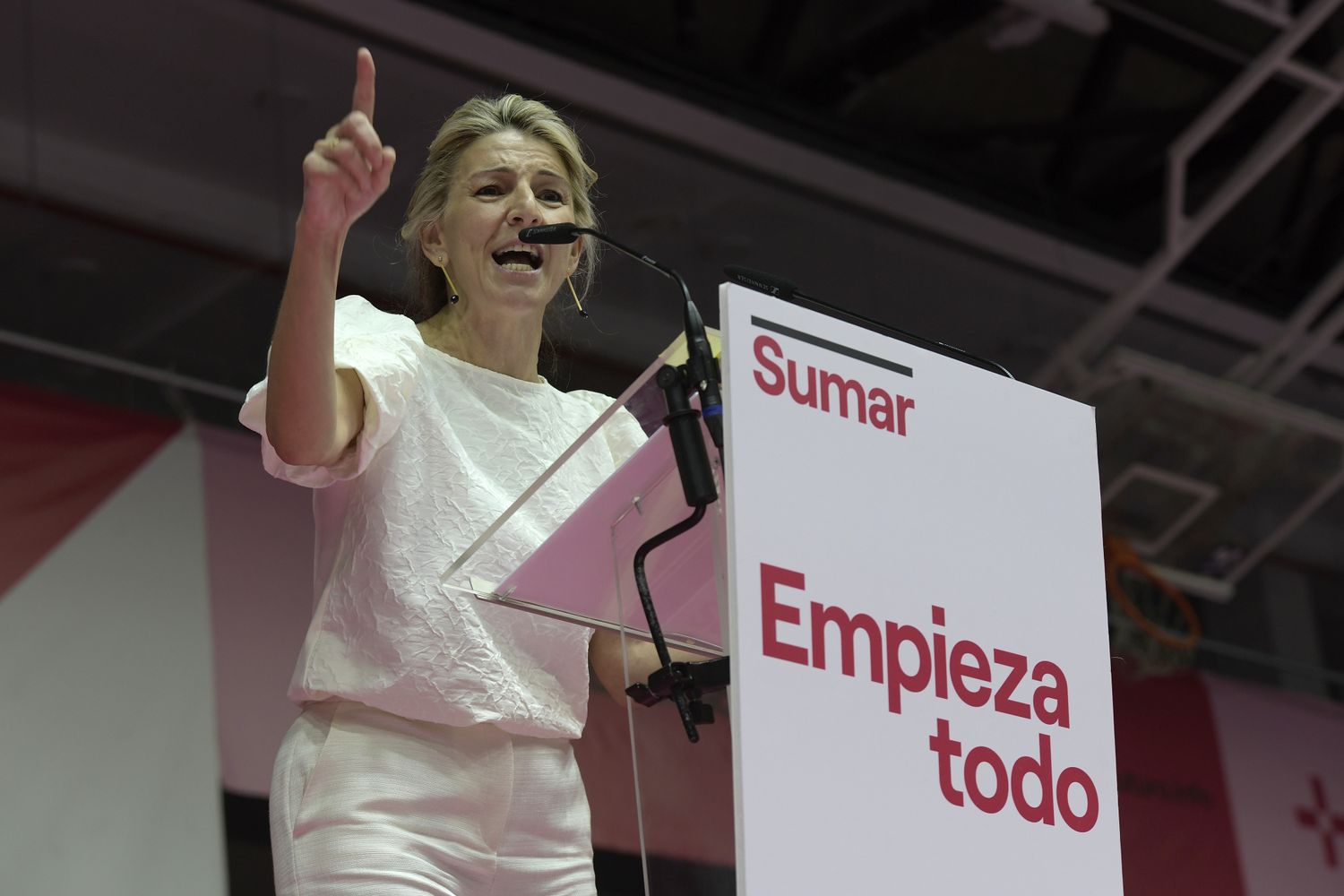 La vicepremier spagnola Yolanda Diaz