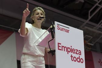 La vicepremier spagnola Yolanda Diaz