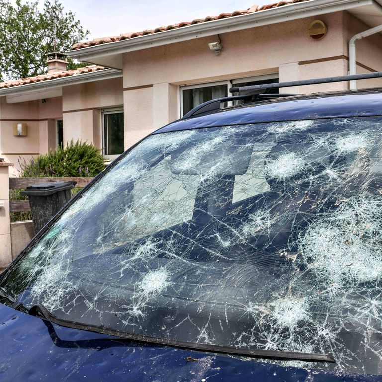 Tempesta di grandine