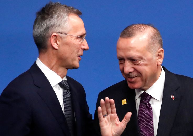 Stoltenberg e Erdogan