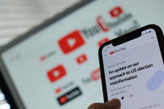 Il post di YouTube sulla disinformazione&nbsp;