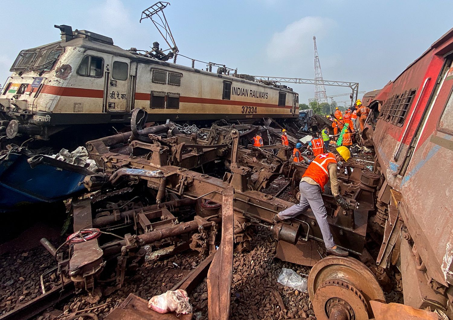 L'incidente ferroviario in India