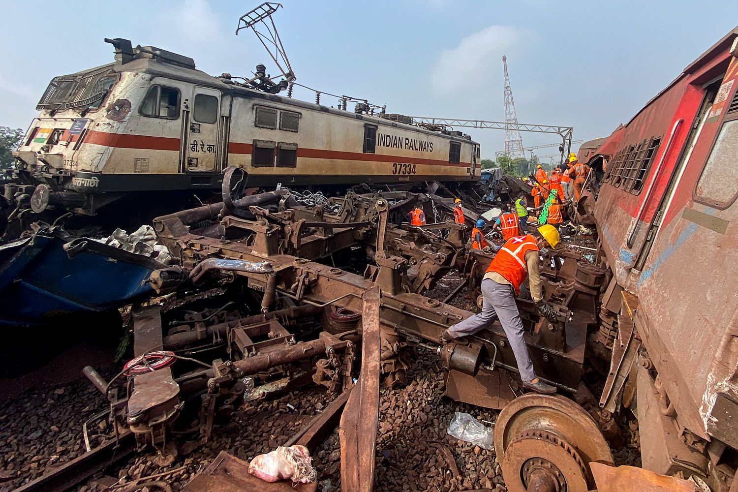 L'incidente ferroviario in India
