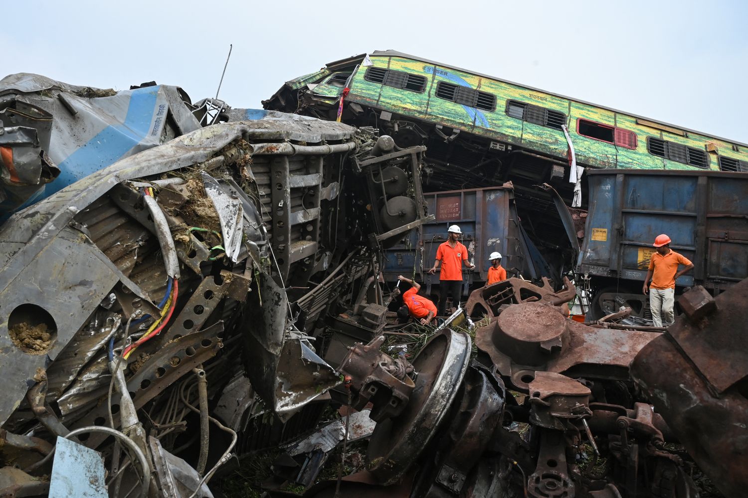 L'incidente ferroviario in India