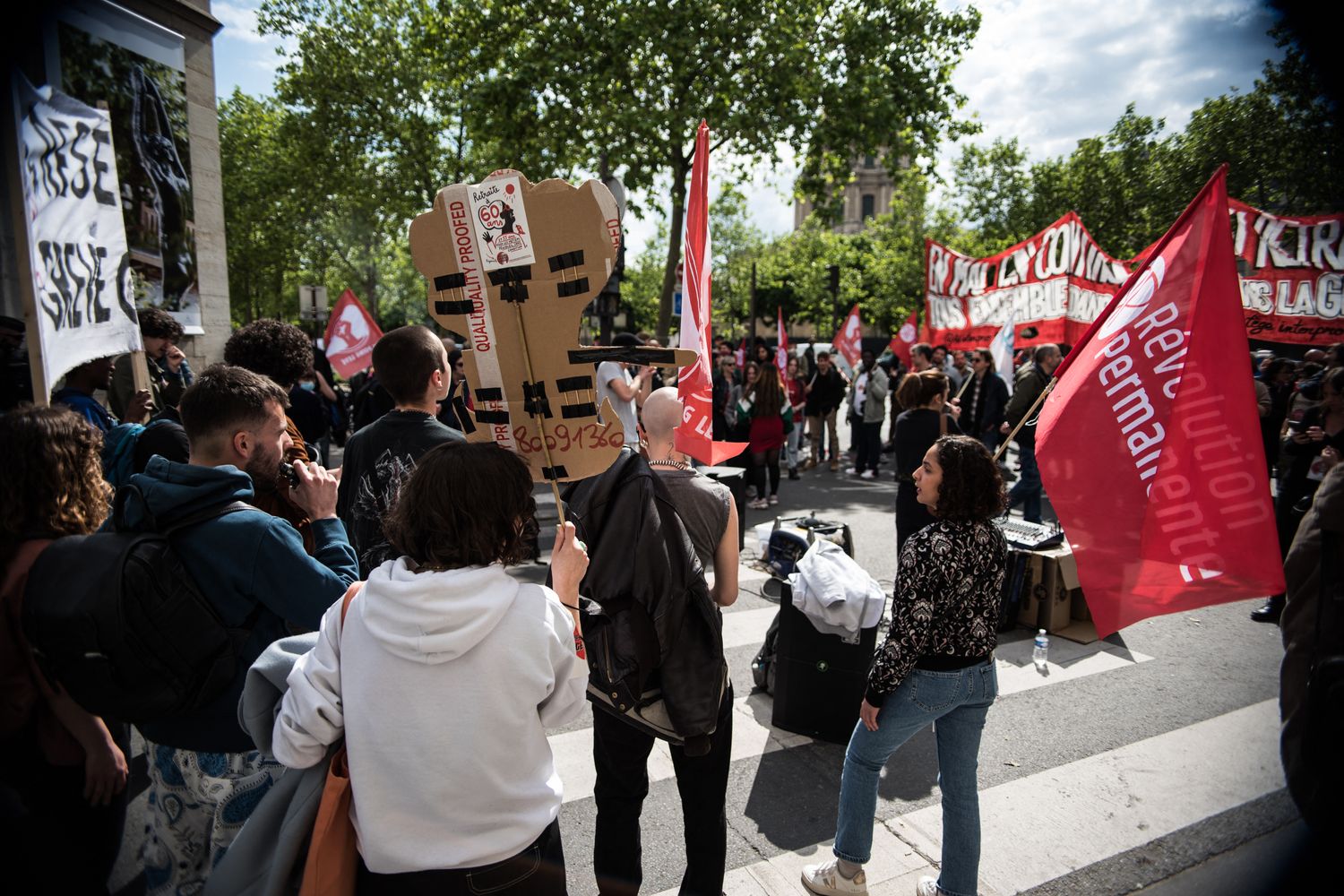 Proteste contro la riforma delle pensioni in Francia