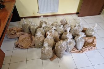 Droga sequestro 100 kg di Kief