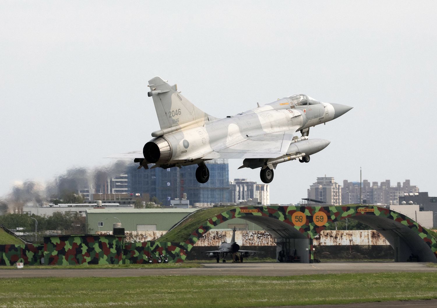 Un Mirage dell'aviazione taiwanese