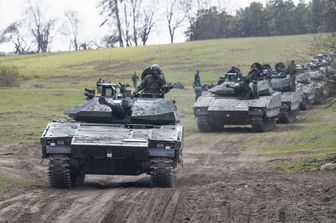 Militari ucraini in addestramento in Svezia