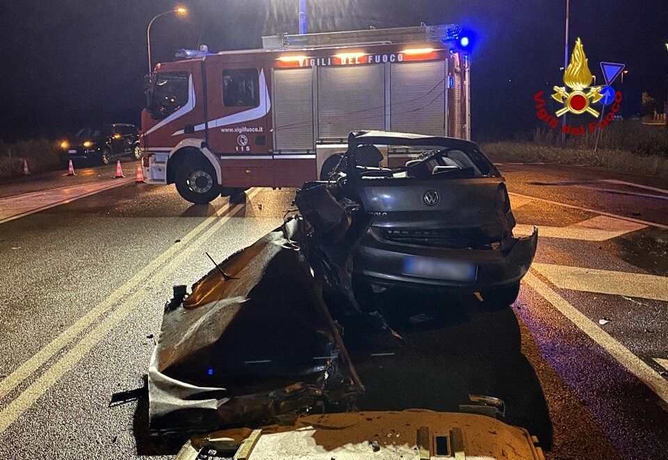 Incidente nella notte a Treviso