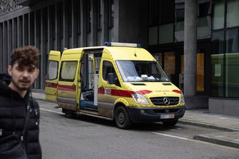 Ambulanza a Bruxelles&nbsp;