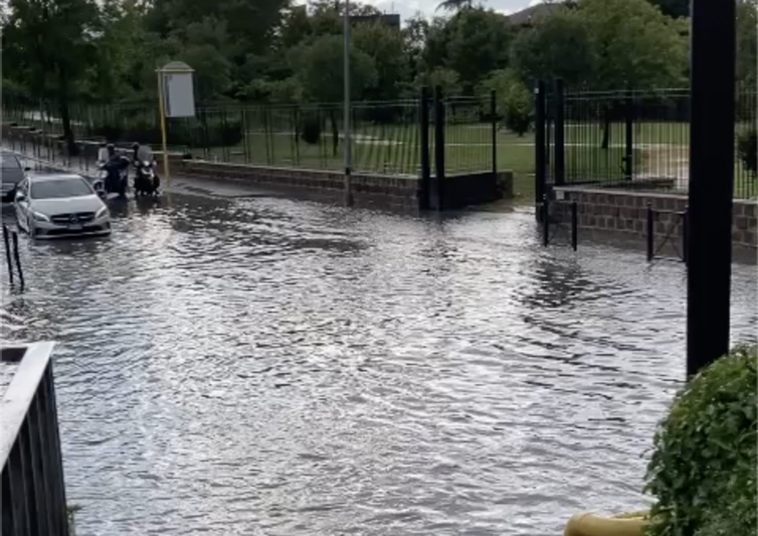effetti bomba acqua maltempo roma