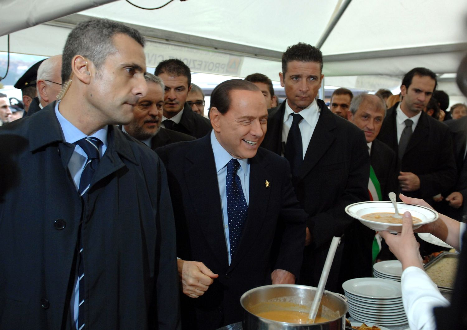 Berlusconi e cibo
