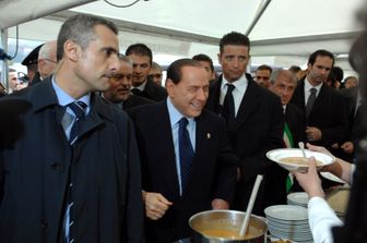 Berlusconi e cibo