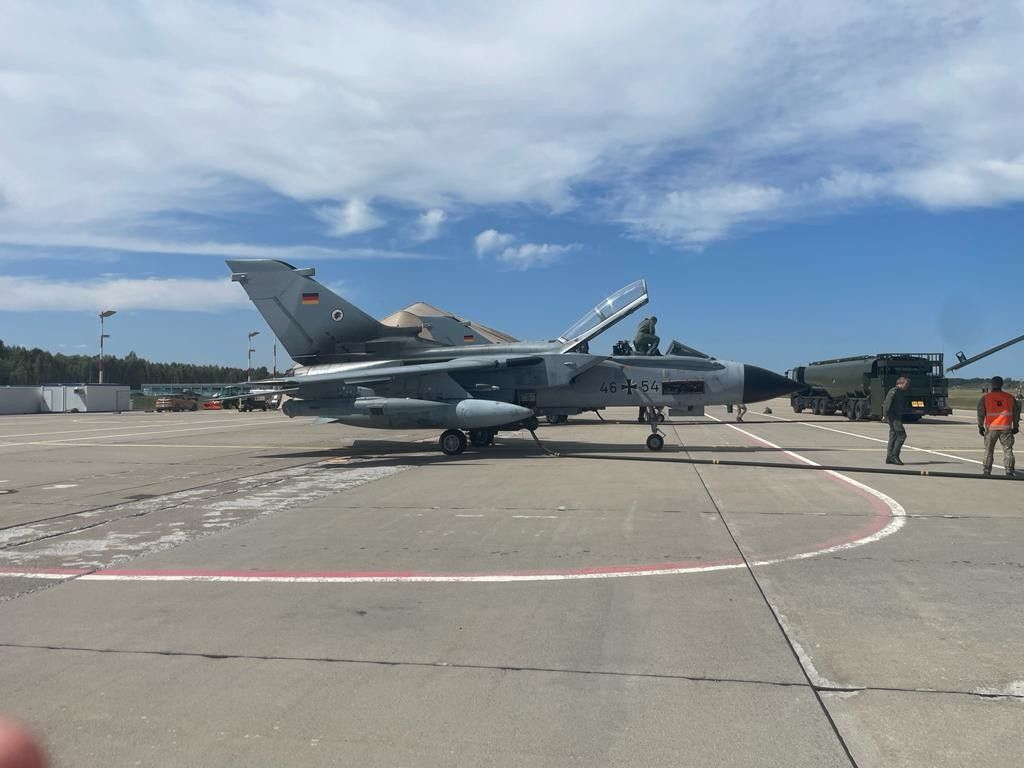 Un Eurofighter Typhoon della Luftwaffe