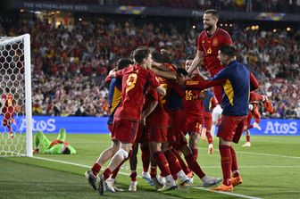 Nations League: l'esultanza degli spagnoli