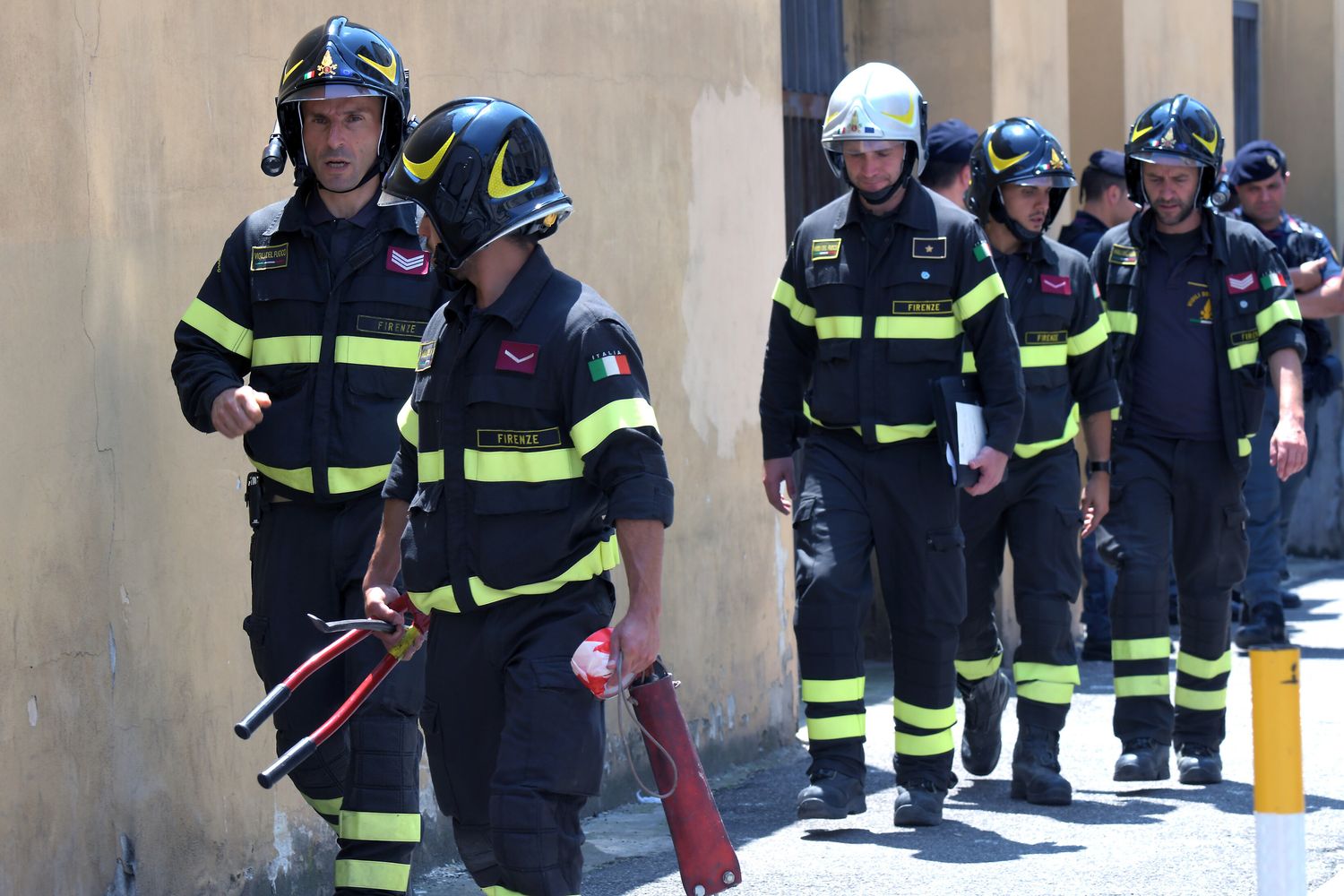 Ispezioni nell'hotel Astoria