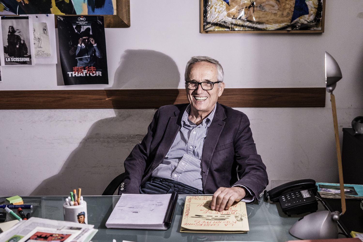 Il regista Marco Bellocchio&nbsp;