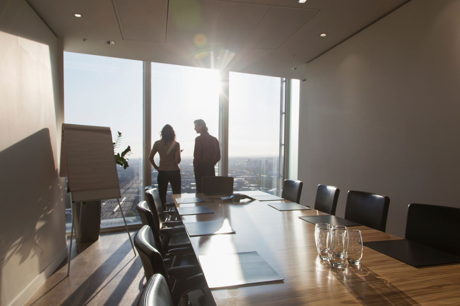 Manager in un ufficio