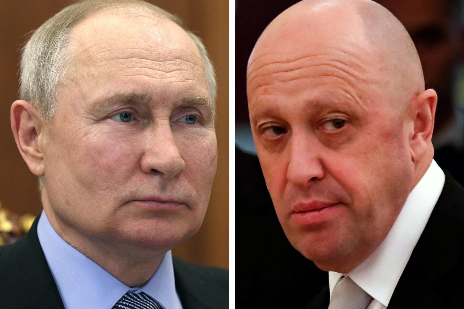 Putin e Prigozhin&nbsp;