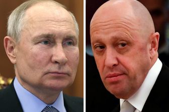 Putin e Prigozhin&nbsp;