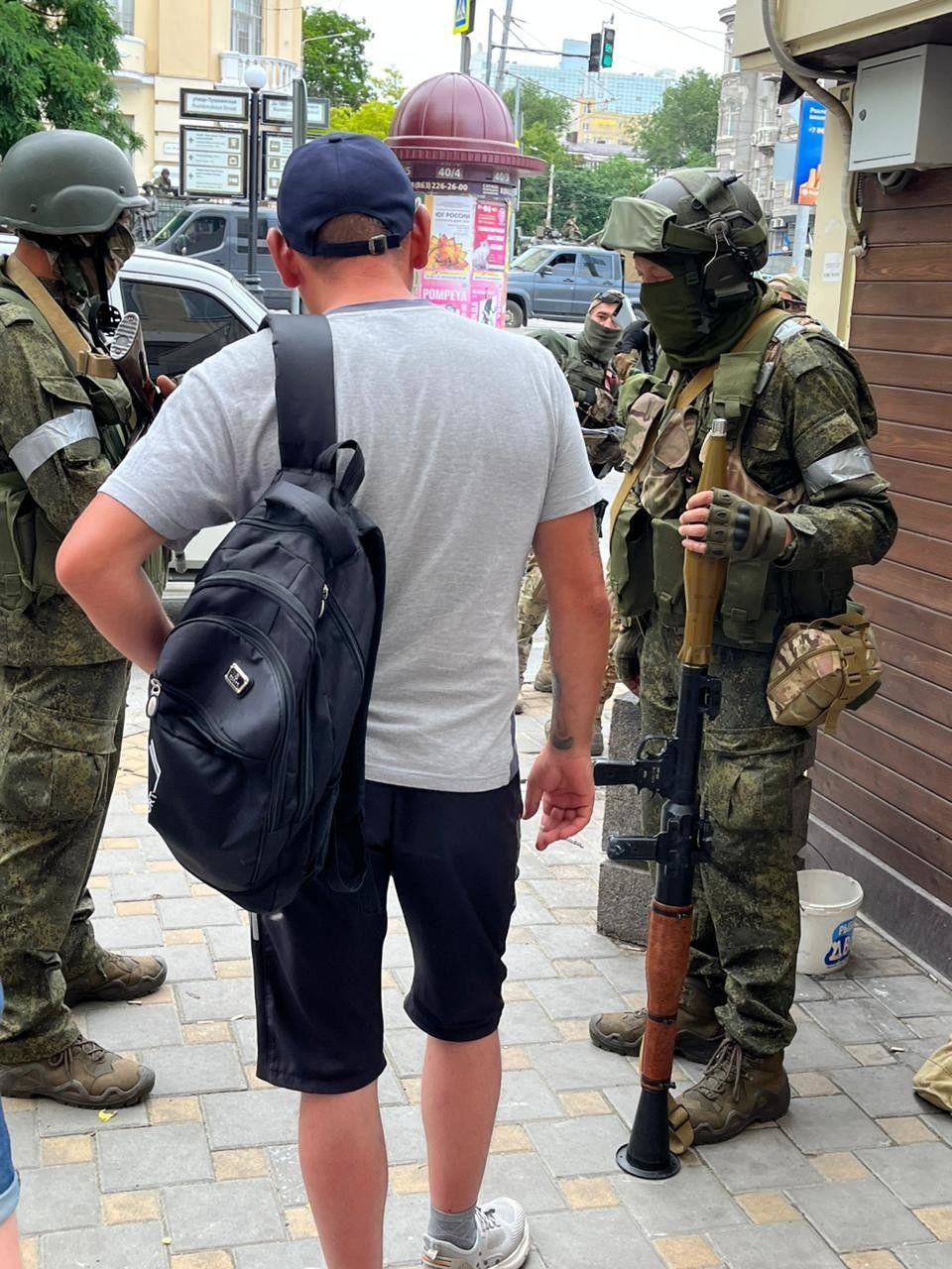 Mercenari di Wagner a Rostov