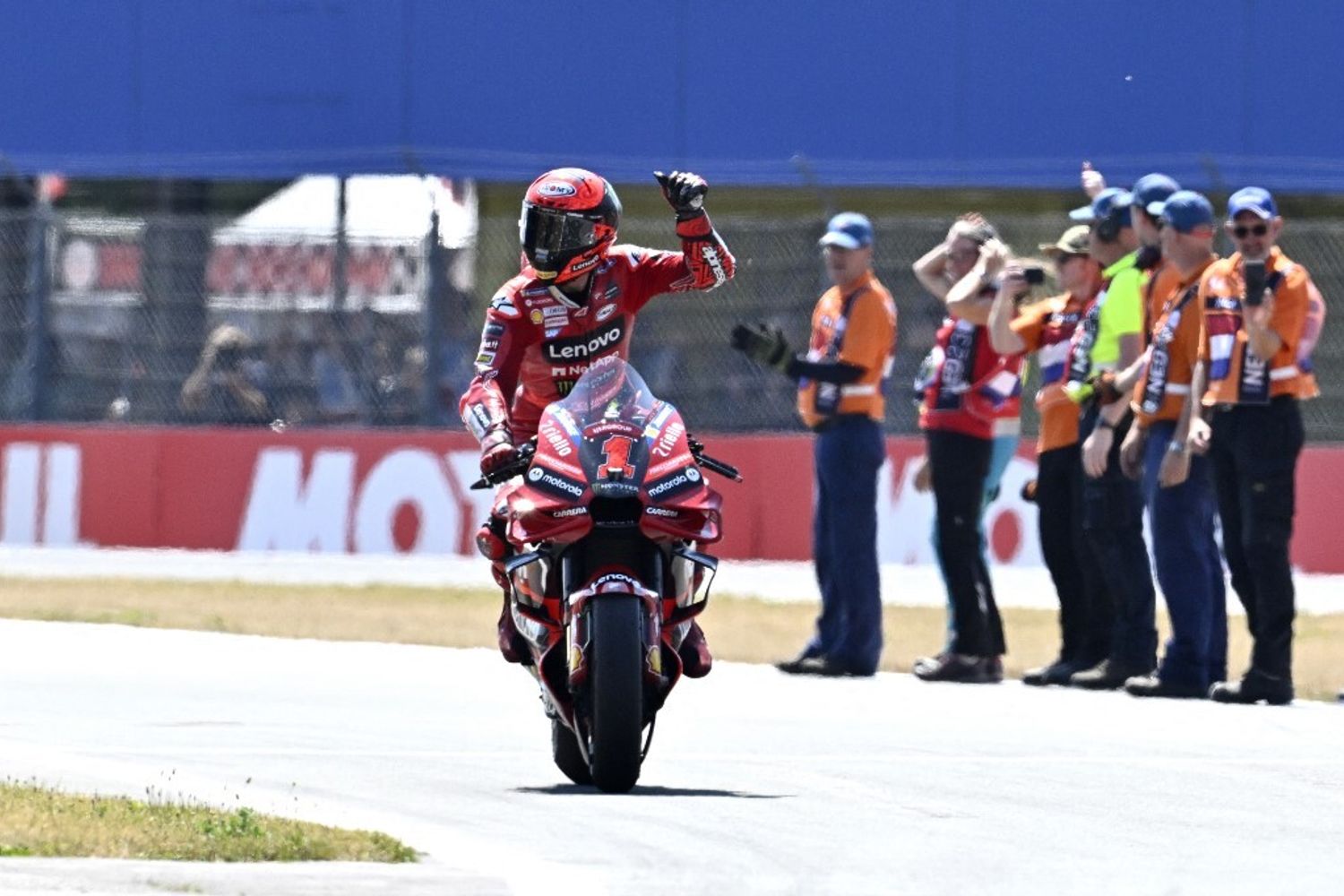 Il pilota italiano del Ducati Lenovo Team Francesco Bagnaia&nbsp;