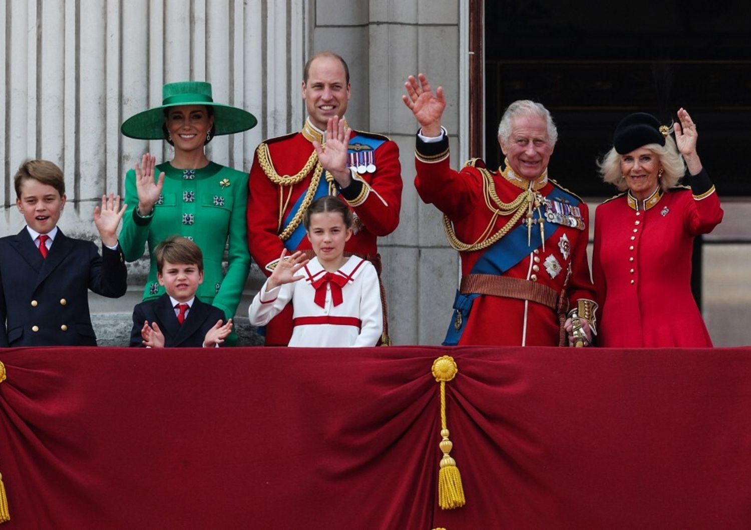 La famiglia reale britannica