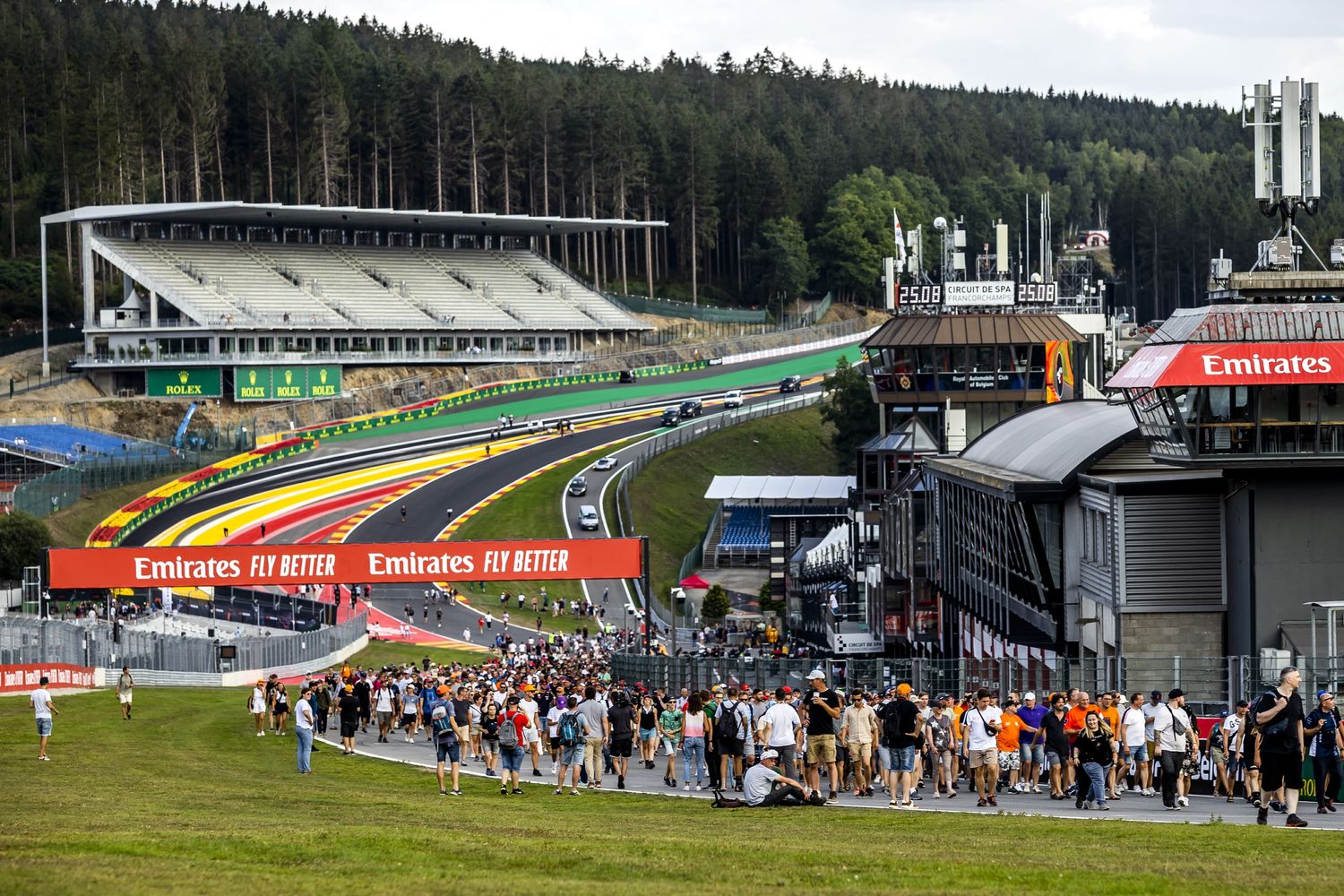 Il circuito dove &egrave; avvenuto l'incidente