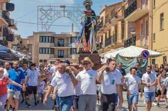 La processione di San Calogero ad Agrigento