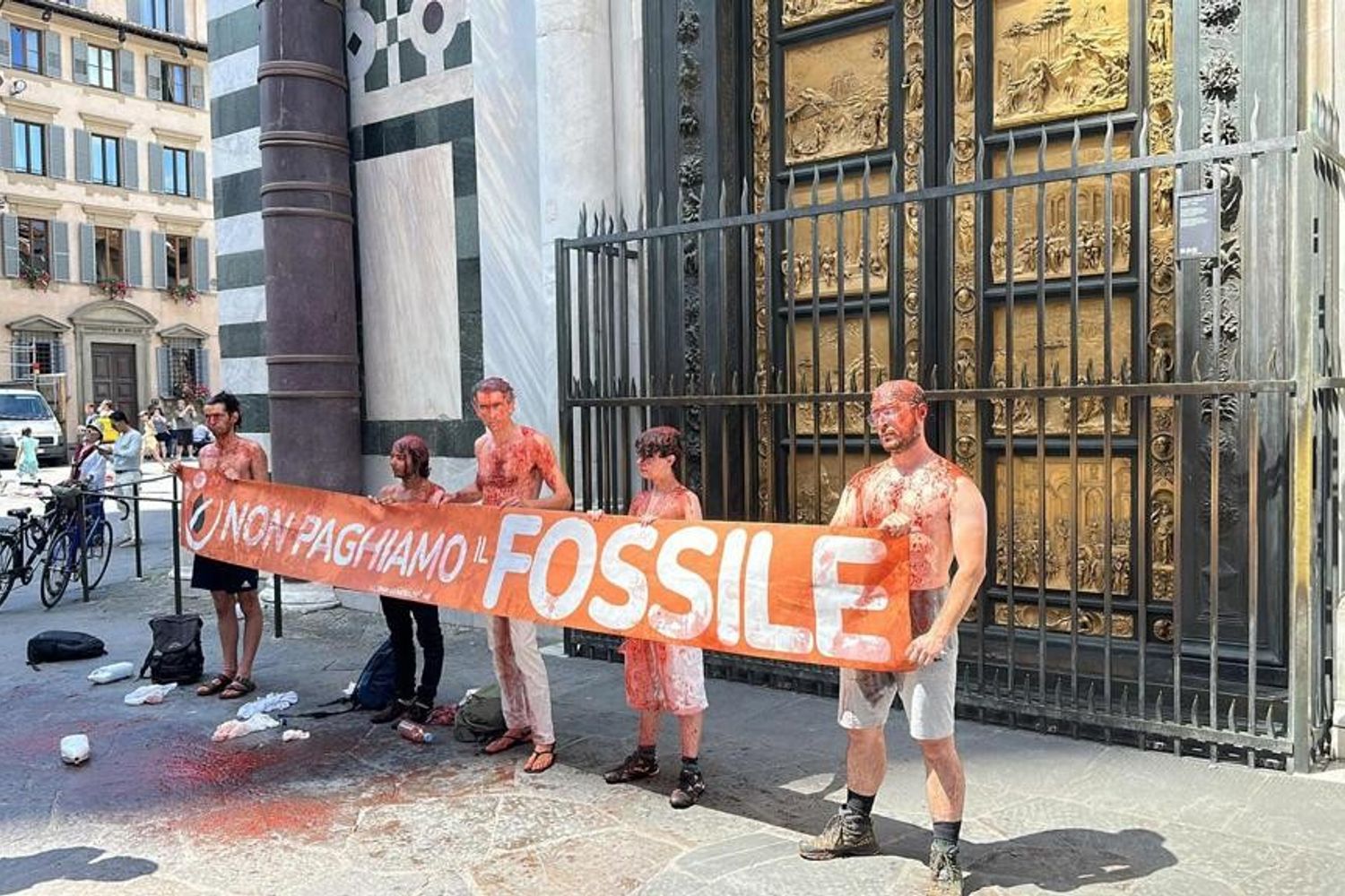 Un momento del blitz&nbsp;