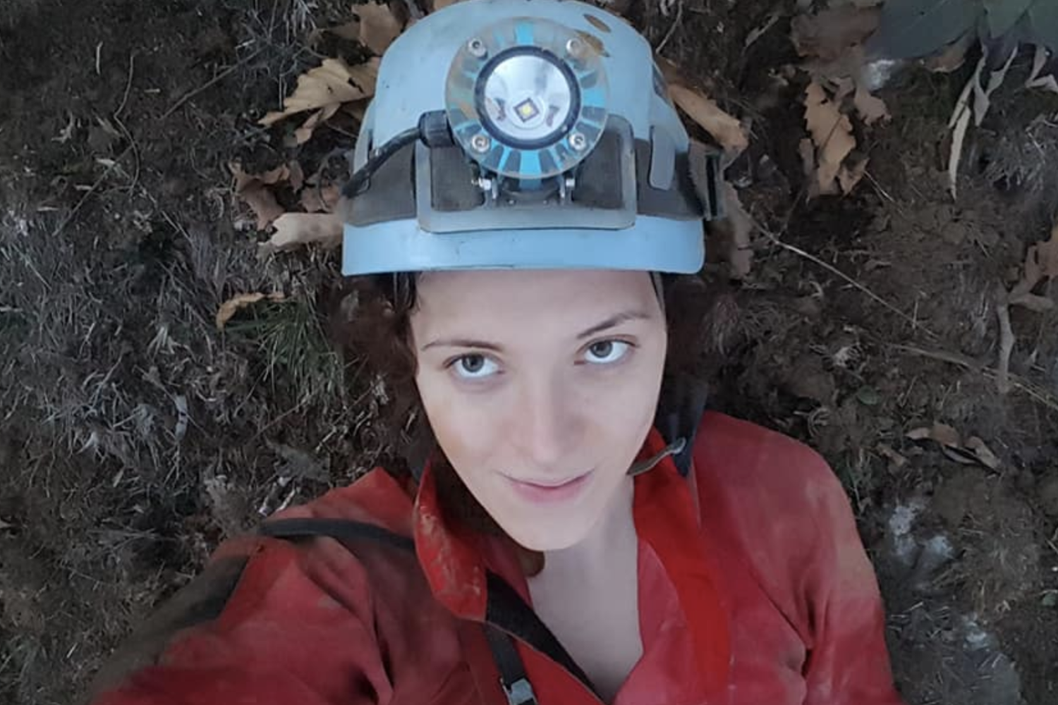 La speleologa Ottavia Piano