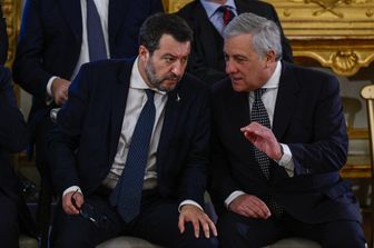 Matteo Salvini e Antonio Tajani&nbsp;